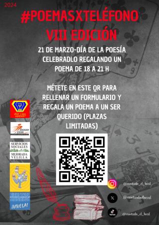 Imagen Poemas por teléfono para celebrar el Día de la Poesía en Mejorada del Campo