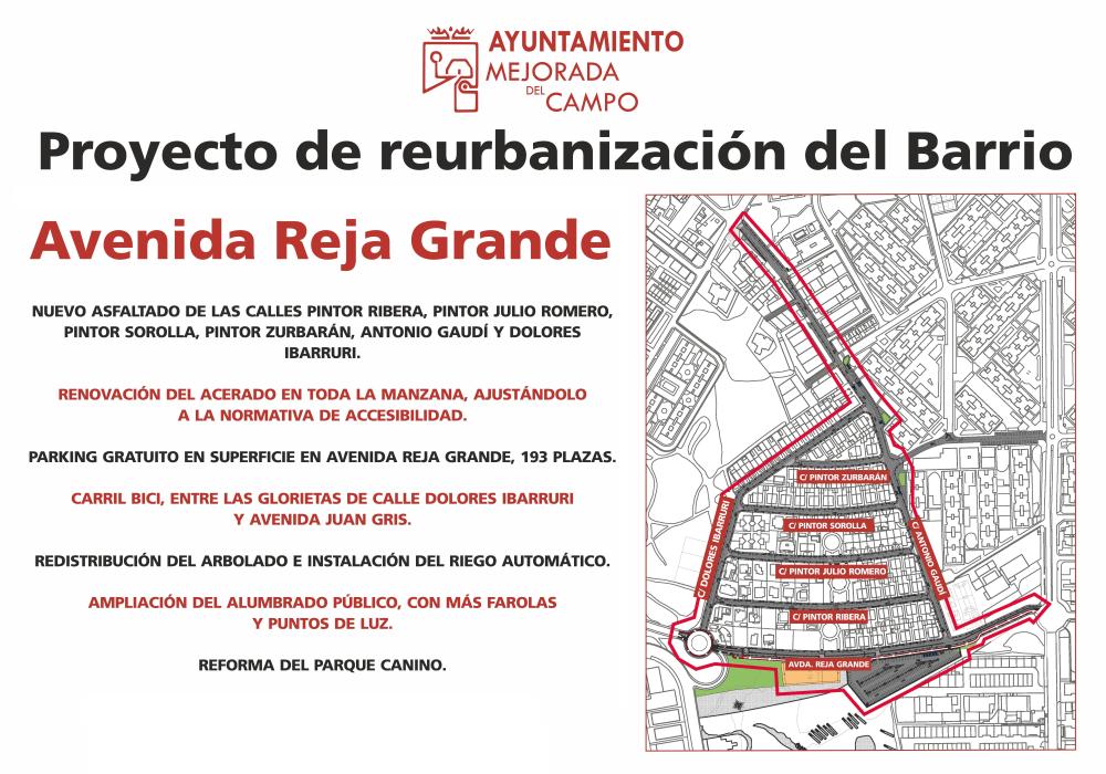Imagen Adjudicado el proyecto de reforma del barrio de Avda. Reja Grande