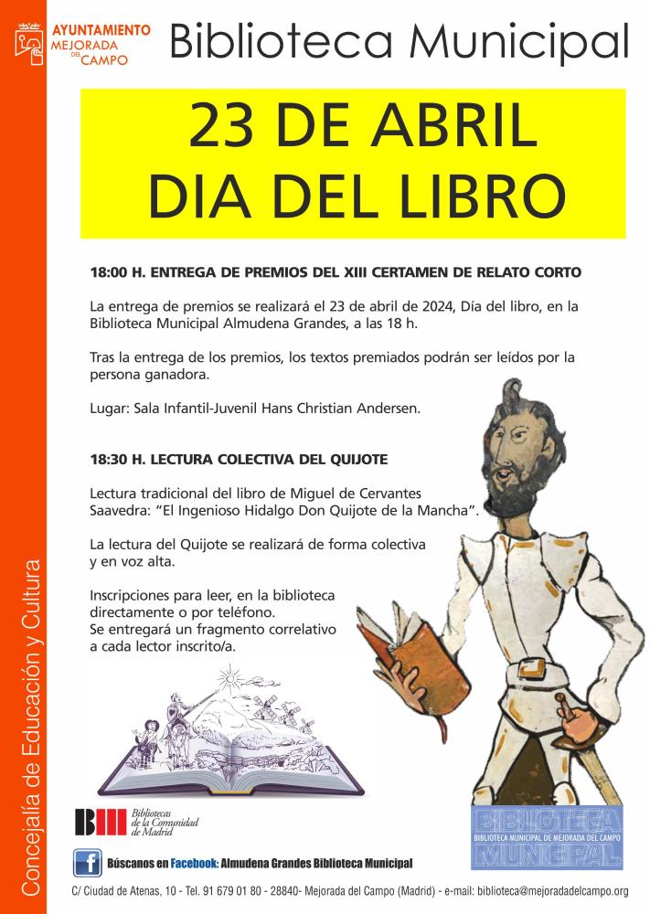 Imagen Mejorada del Campo celebra el Día del Libro